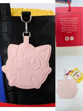 Jigglypuff Bag Charm Pokemon x Target 30th Anniversary